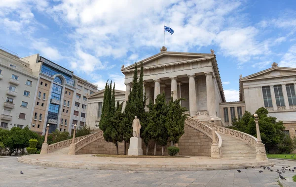 National Library Greece Historic Building Athens — Stockfoto