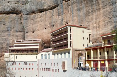 Mega Spilaio Manastırı, Moreloponnese, Yunanistan.