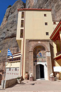 Mega Spilaio Manastırı, Moreloponnese, Yunanistan.