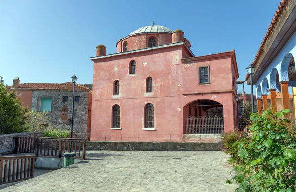 Mesquita Halil Bey Cidade Kavala Macedônia Grécia — Fotografia de Stock