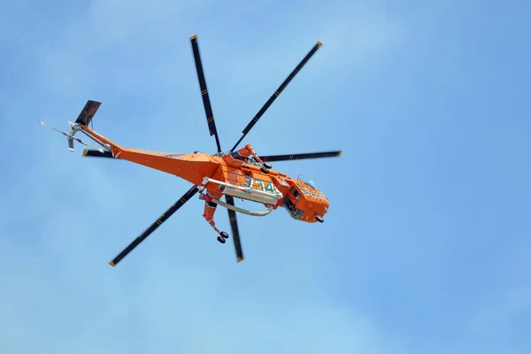 Athens Greece June 2022 Firefighting Erickson Aircrane Helicopter Operates Hymettus — Stock Photo, Image