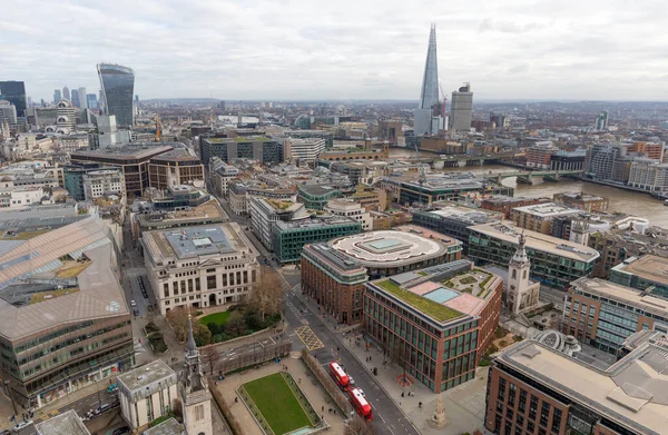 View City London Paul Cathedral — Zdjęcie stockowe