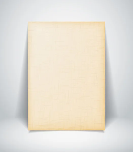 Oud papier textuur. — Stockvector