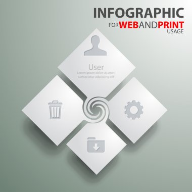 modern tasarım şablonu,-ebilmek var olmak kullanılmış için Infographics