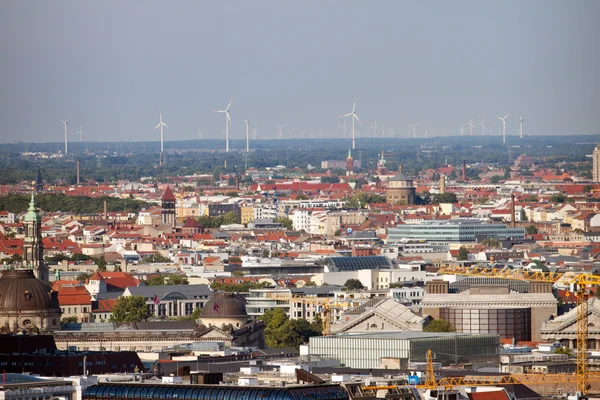 Berlin, Rüzgar enerji santrali — Stok fotoğraf