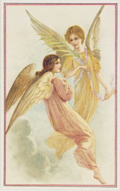 kartpostal, antik, Almanca