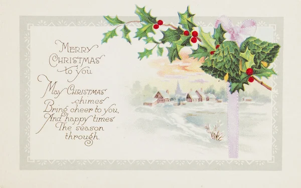 kartpostal, antik, Almanca