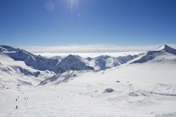 Avusturya, Stubaier Gletscher — Stok fotoğraf