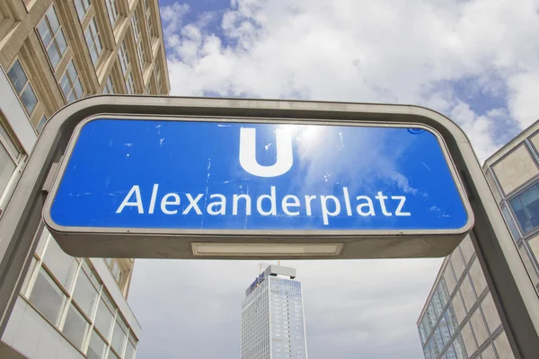 Berlin, alexanderplatz — Stockfoto