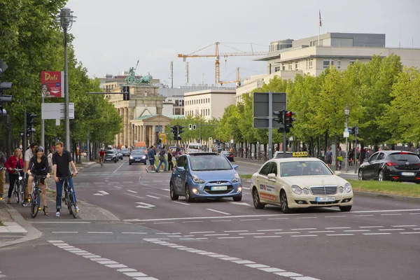 Berlim, Road, Potsdamer Platz — Fotografia de Stock