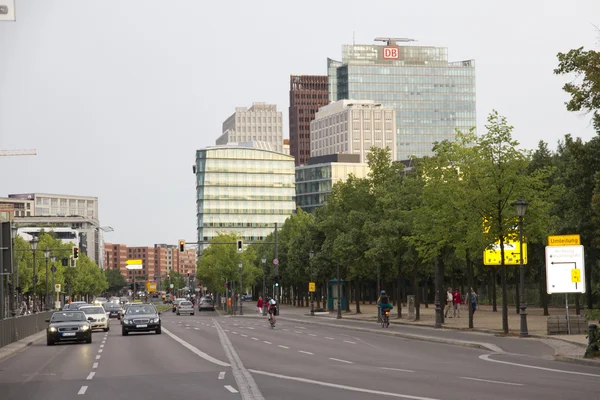 Berlin, Road, POtsdamer Platz — Stock Photo, Image