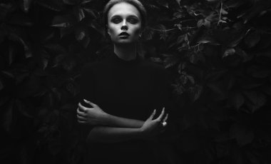 güzel kız portre açık