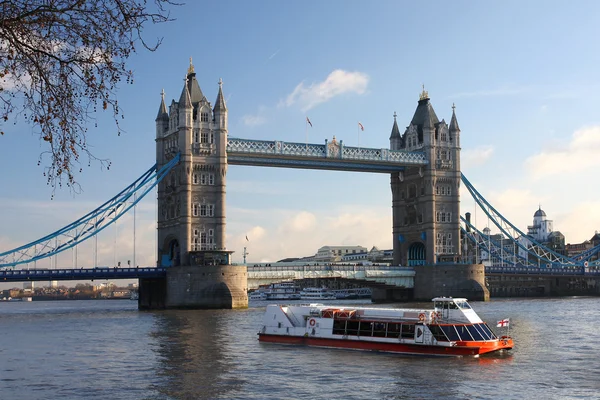 Famous Tower Bridge, London, UK — Stock Photo, Image