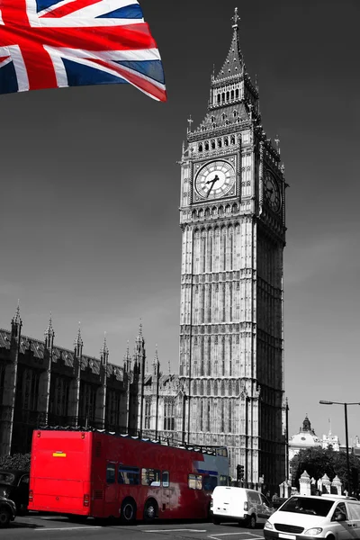 Big Ben en Westminster, Londres, Inglaterra — Foto de Stock