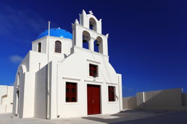 Kiliseler Yunanistan ile inanılmaz santorini Adası