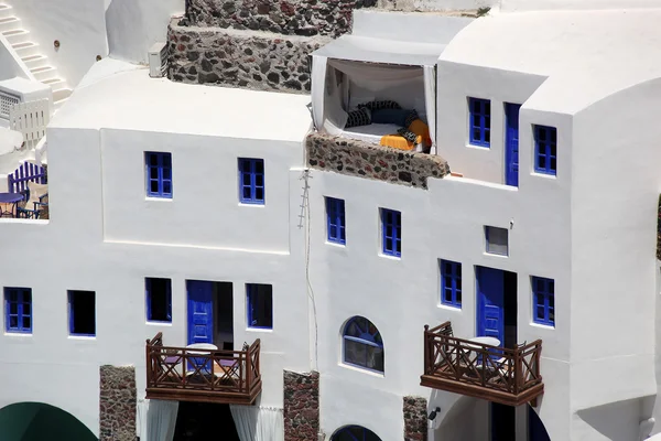 Village d'Oia dans l'île de Santorin, Grèce — Photo