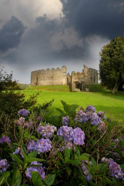 Restormel Castle, Lostwithiel Cornwall England clipart