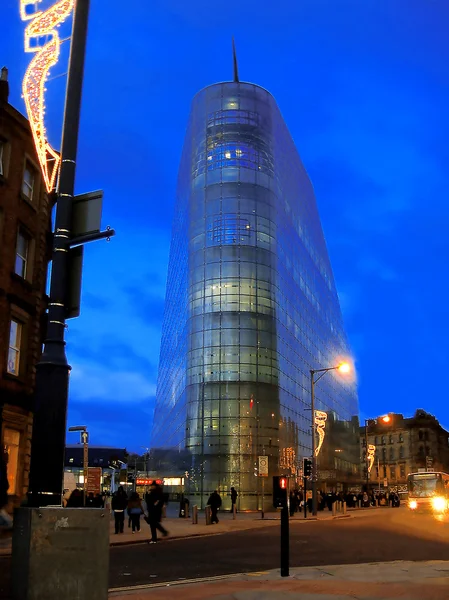 Modern scyscraper in Manchester, Uk — Stock Photo, Image