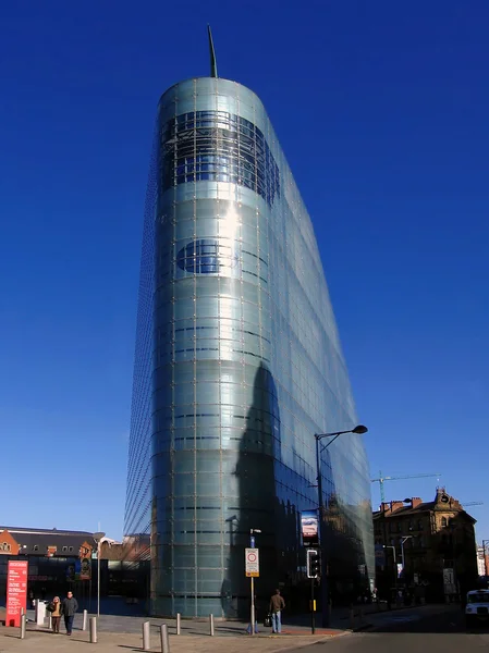 Scyscraper moderno em Manchester, Reino Unido — Fotografia de Stock