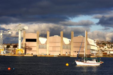 Plymouth ile liman İngiltere'de