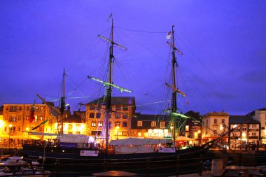 Marina barbican, plymouth, İngiltere