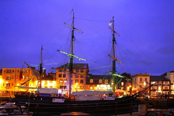 Marina em Barbican, Plymouth, Reino Unido — Fotografia de Stock