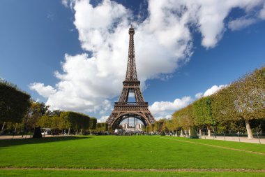 Eyfel Kulesi ile park, paris, Fransa