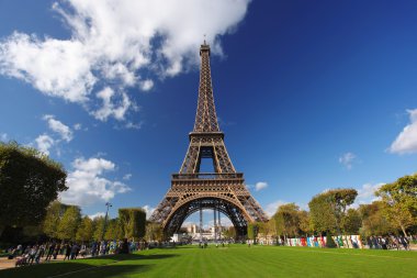 Eyfel Kulesi ile park, paris, Fransa