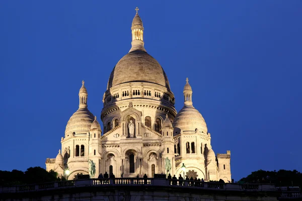 Sacre-Coeur székesegyház, Paris, Franciaország — Stock Fotó