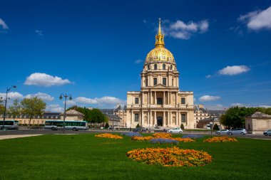 Paris, les Invalides bahar zamanı, ünlü, Fransa