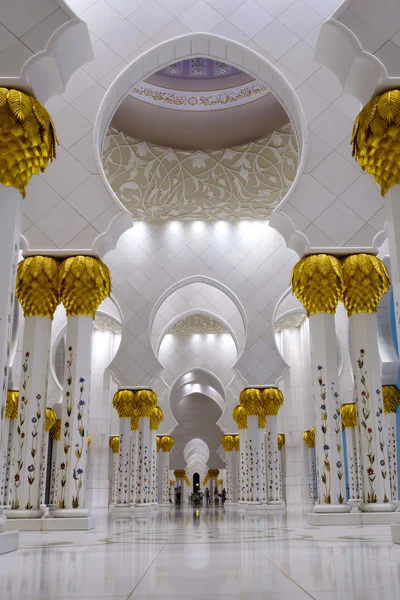 Mosquée Cheikh Zayed à Abu Dhabi, Émirats arabes unis, Moyen-Orient — Photo
