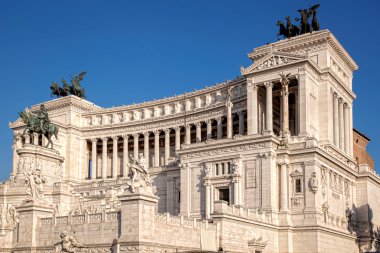 Roma, İtalya Piazza Venezia bina Vittoriano'ya