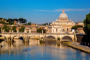 Basilica di San Pietro ile Vatikan, Roma, İtalya, Bridge'de