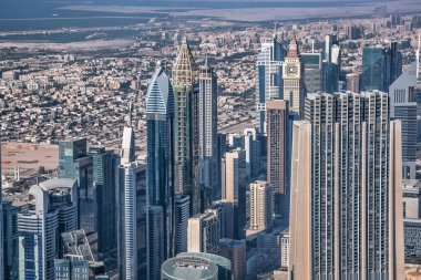 Cityscape Dubai ile modern fütüristik mimarisi, Birleşik Arap Emirlikleri