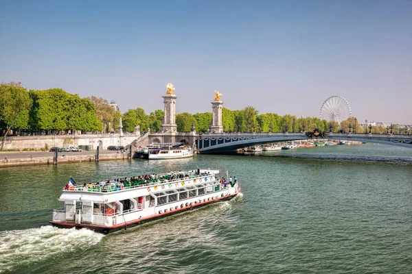 Paris Paris Kenti Fransa Nın Başkenti Paris Bahar Zamanı Seine — Stok fotoğraf