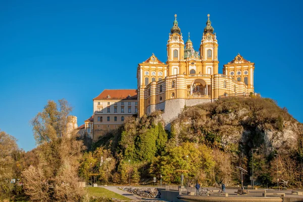 Célèbre Abbaye Melk Dans Vallée Wachau Melk Autriche Unesco — Photo