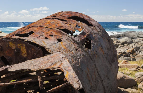 Caldera oxidante del naufragio del SS Monaro. Eurobodalla —  Fotos de Stock