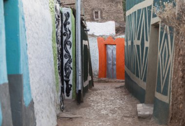 jugol antik kenti alleyway sabah dar. Harar.
