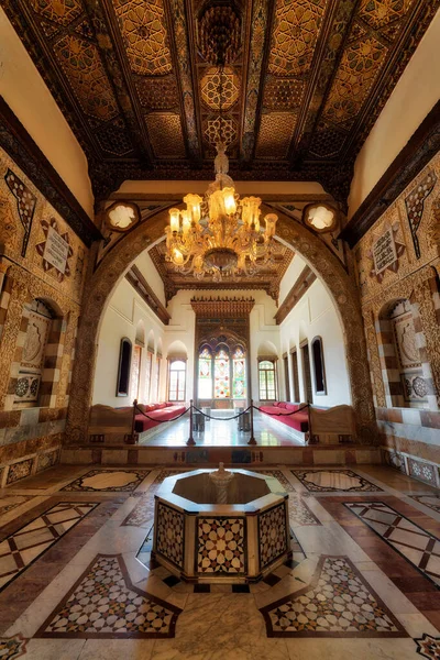Палац Бейтдадін Ліванських Горах Знятий Жовтні 2021 Року Оброблений Допомогою — стокове фото