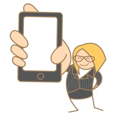 Kadını tutun mobil