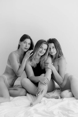 Kadın başarısı, çeşitlilik, güzellik, vücut pozitifliği ve insanlar konsepti