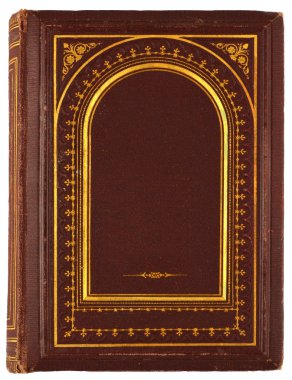 yaldızlı süsleme ile eski kitap