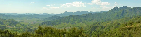 Панорама китайских гор — стоковое фото