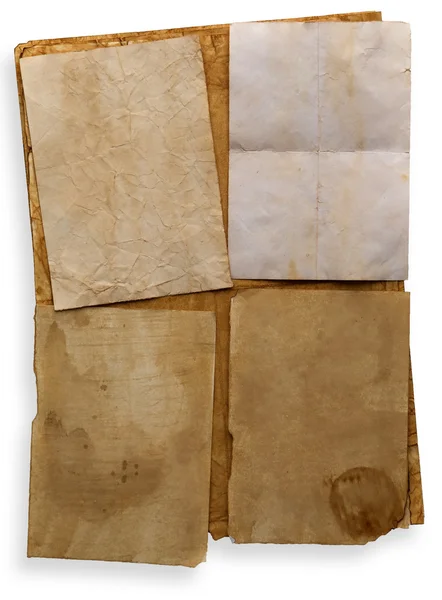 Старые бумаги — стоковое фото