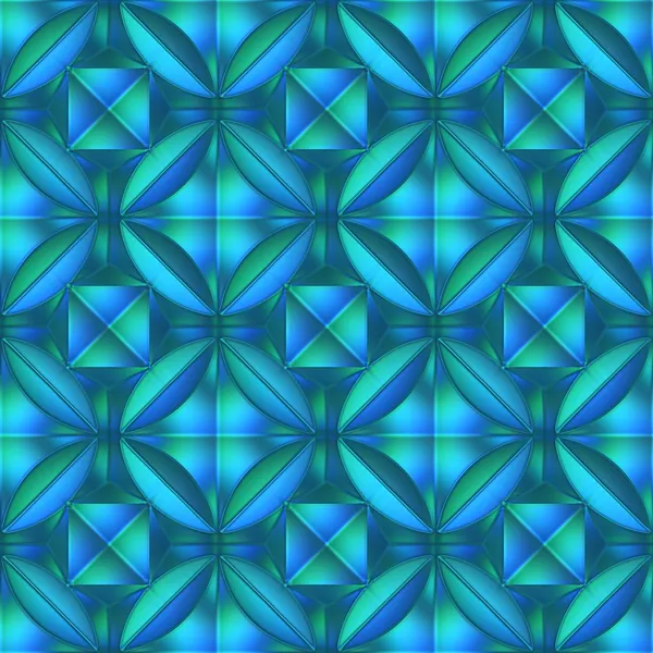 Patten cristal azul — Fotografia de Stock