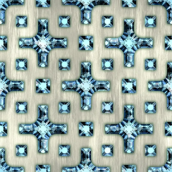 Gems. Seamless background — Stock Photo, Image