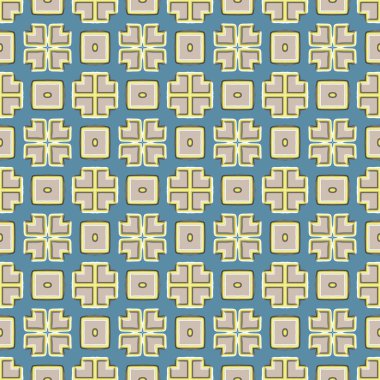 Dikişsiz vintage desen