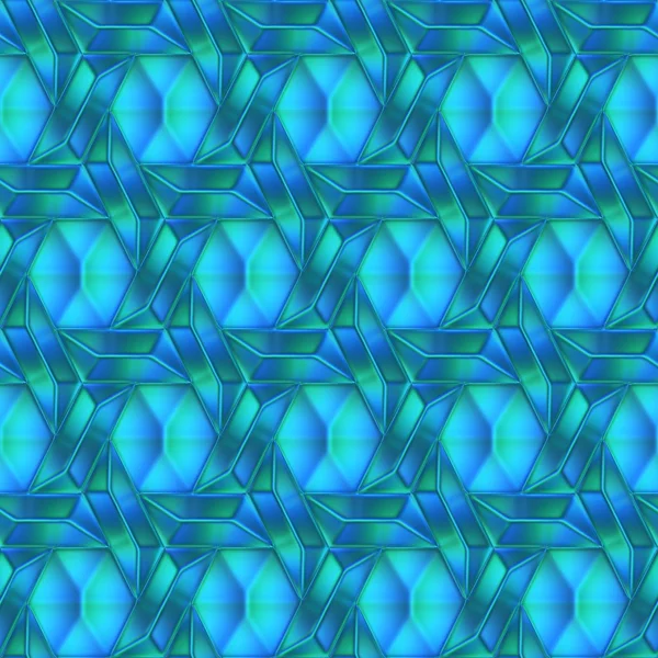 Kristal Aquamarine — Stok Foto