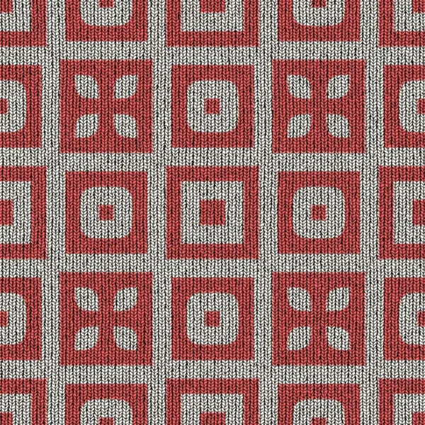 Knitted pattern — Stock Photo, Image