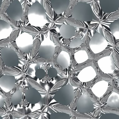 Krom desen. Dikişsiz doku.